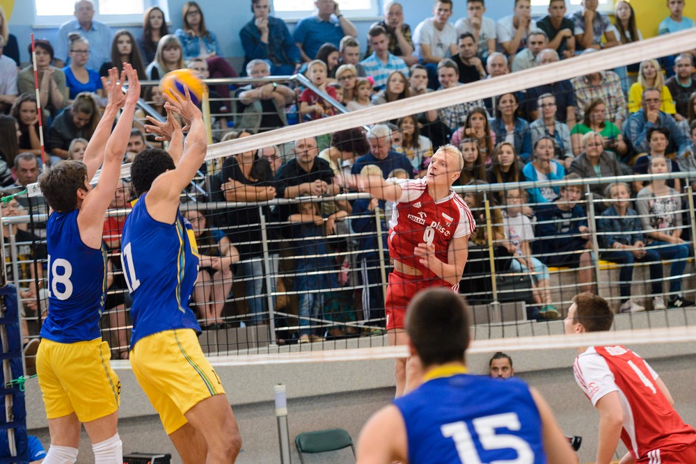 Siatkówka: Polska-Brazylia. Fot. Łukasz Jaracz