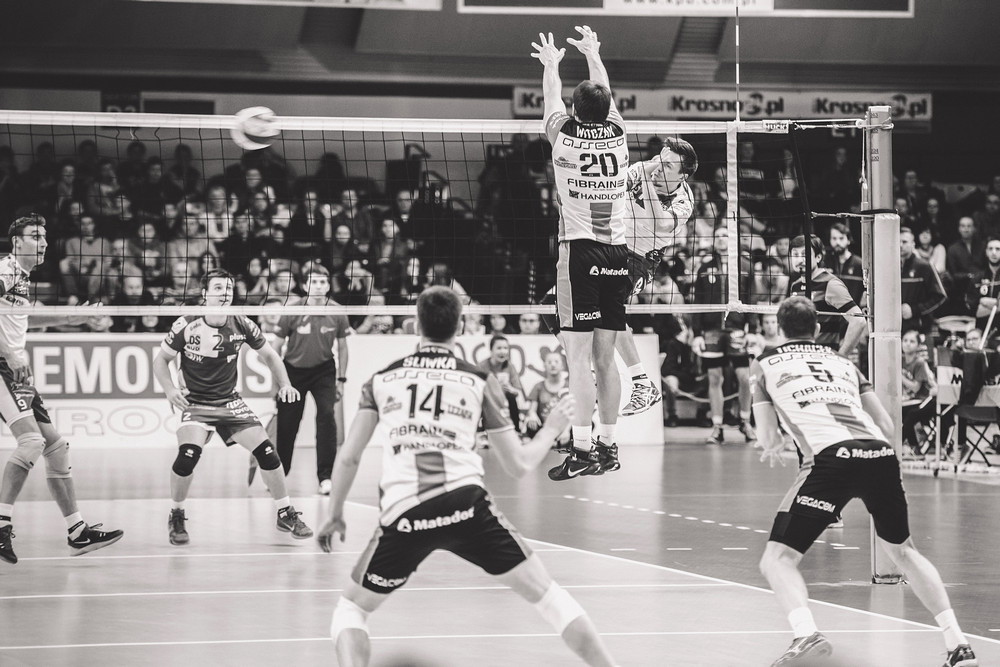 AZS POLITECHNIKA Warszawska - ASSECO RESOVIA Rzeszów. Fot. Łukasz Jaracz