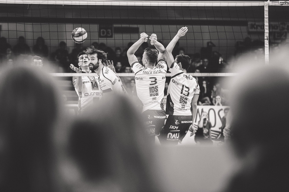 AZS POLITECHNIKA Warszawska - ASSECO RESOVIA Rzeszów. Fot. Łukasz Jaracz