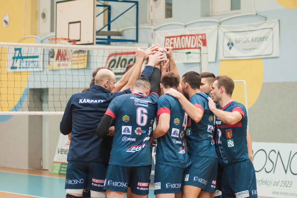 AZS PWSZ Karpaty KHS Krosno 3:0 ASPS Avia Świdnik. Fot. Tomek Jerzak