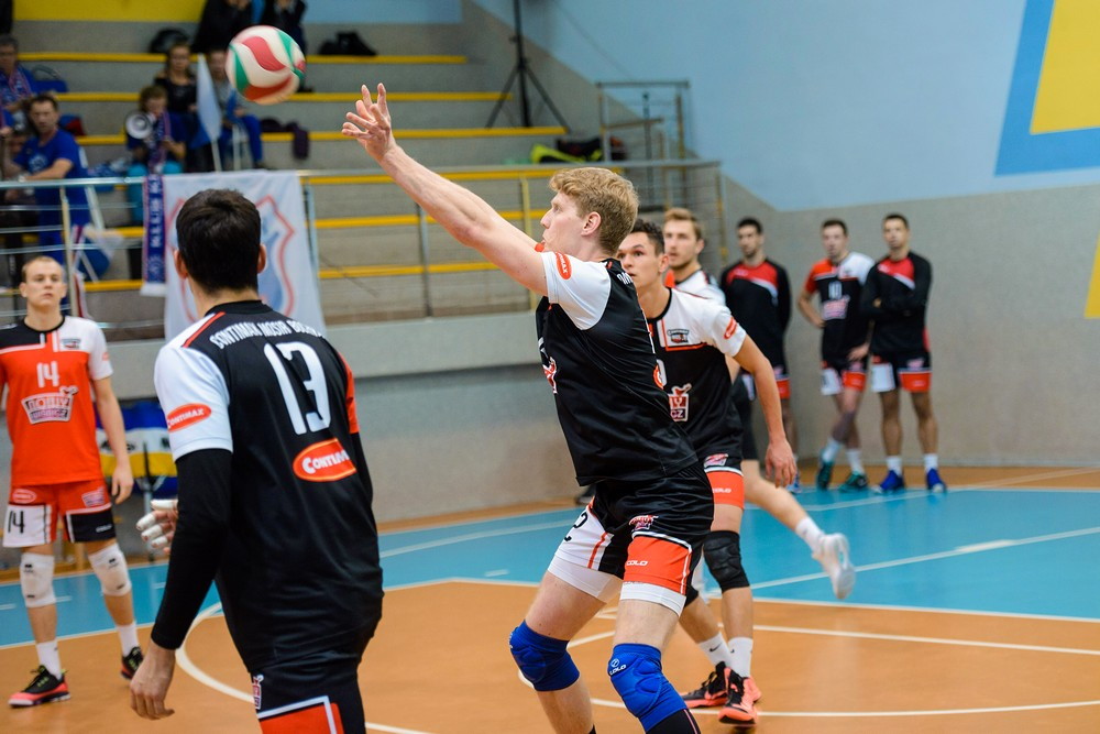 AZS PWSZ Karpaty KHS Krosno - Contimax MOSiR Bochnia. Fot. Łukasz Jaracz
