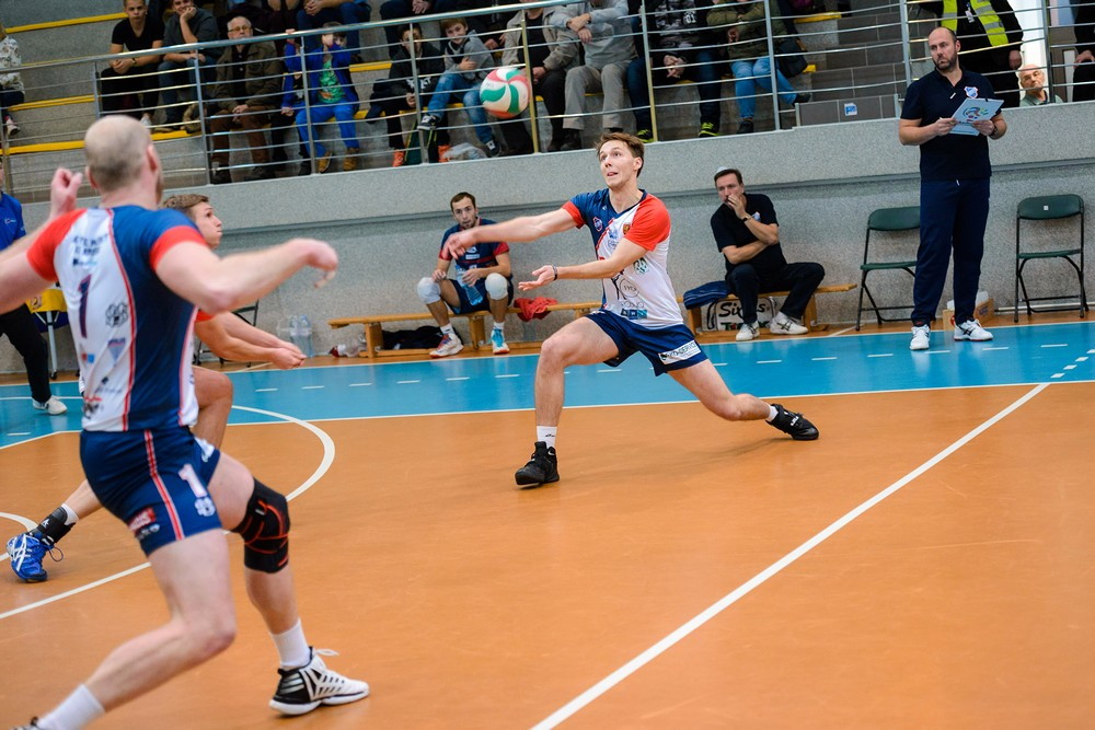 AZS PWSZ Karpaty KHS Krosno - Contimax MOSiR Bochnia. Fot. Łukasz Jaracz