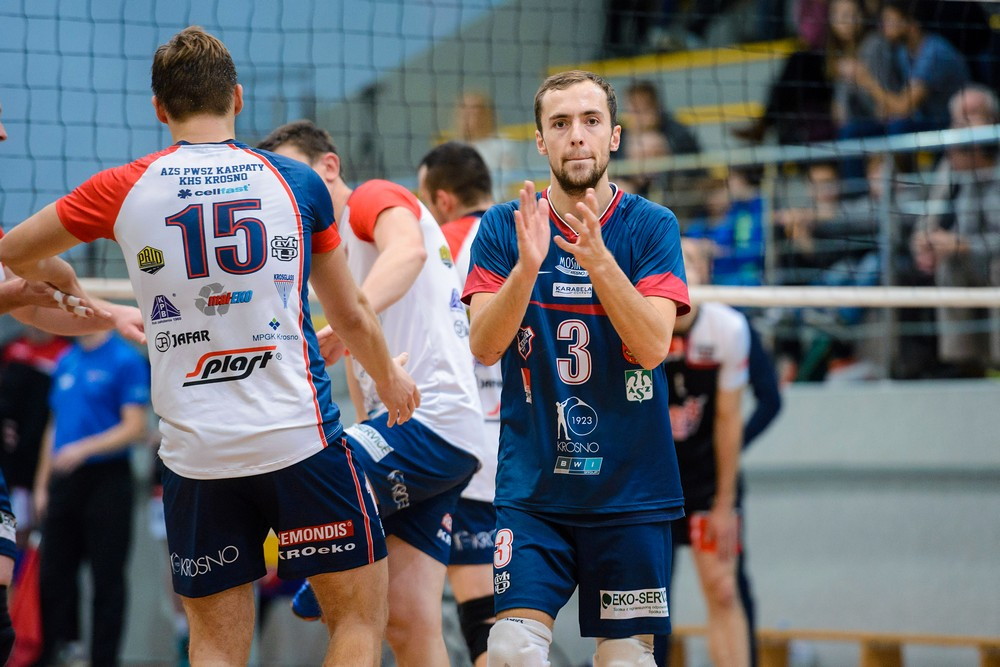AZS PWSZ Karpaty KHS Krosno - Contimax MOSiR Bochnia. Fot. Łukasz Jaracz