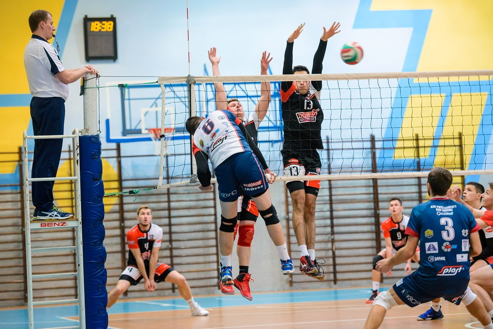 AZS PWSZ Karpaty KHS Krosno - Contimax MOSiR Bochnia. Fot. Łukasz Jaracz