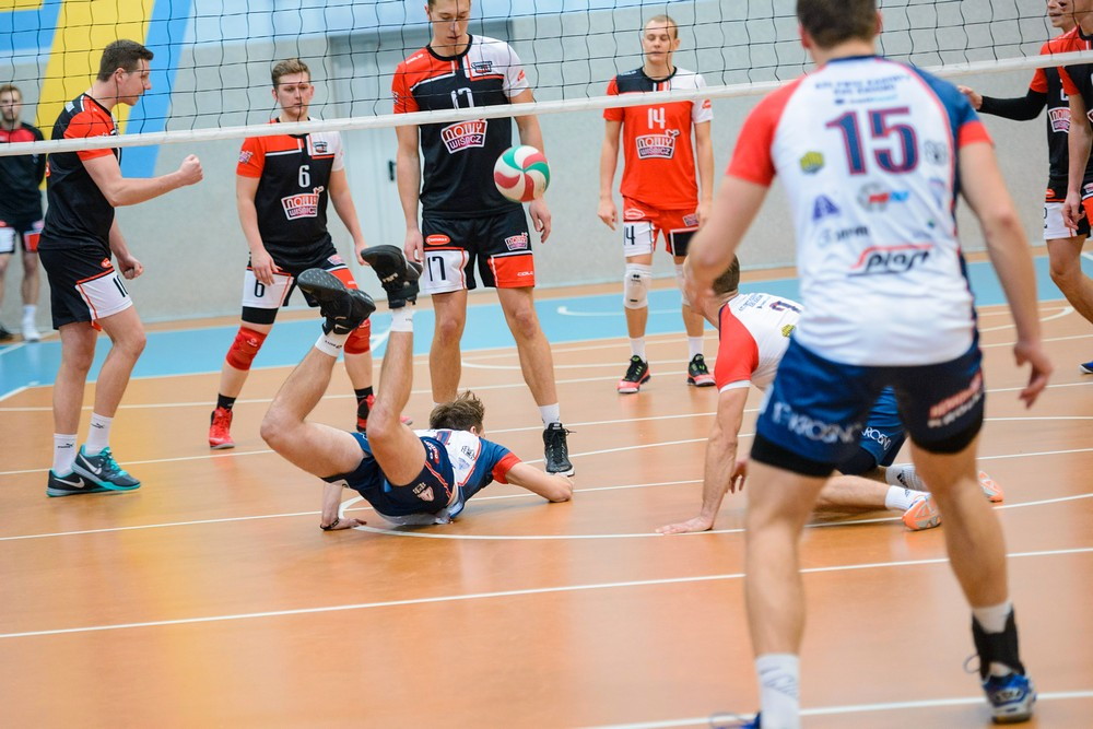 AZS PWSZ Karpaty KHS Krosno - Contimax MOSiR Bochnia. Fot. Łukasz Jaracz