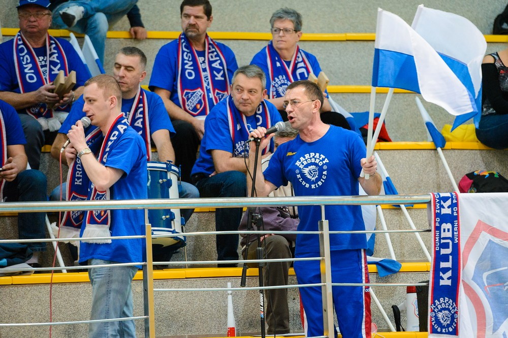 AZS PWSZ Karpaty KHS Krosno - Contimax MOSiR Bochnia. Fot. Łukasz Jaracz