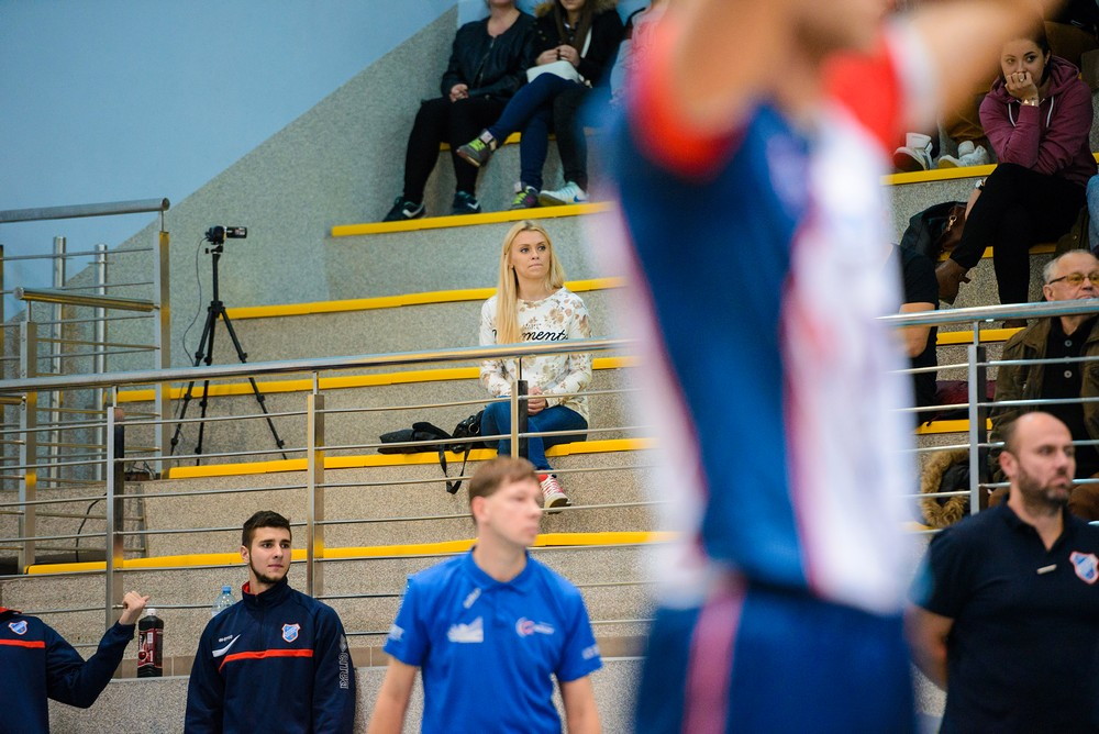 AZS PWSZ Karpaty KHS Krosno - Contimax MOSiR Bochnia. Fot. Łukasz Jaracz