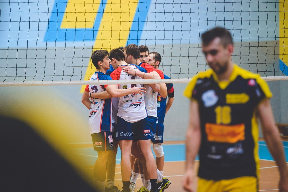 Karpaty Krosno - LKPS Pszczółka Lublin. Fot. Łukasz Jaracz
