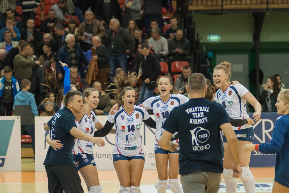 AZS PWSZ Karpaty MOSiR KHS Krosno - KS Murowana Goślina. Fot. Tomek Jerzak