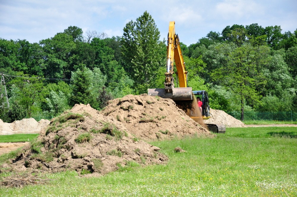 Tereny przy ul. Bursaki. Fot. Piotr Dymiński