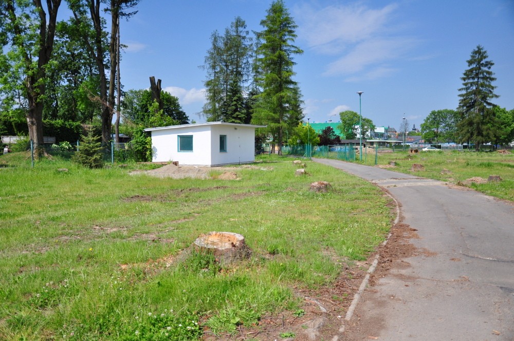 Tereny przy ul. Bursaki. Fot. Piotr Dymiński