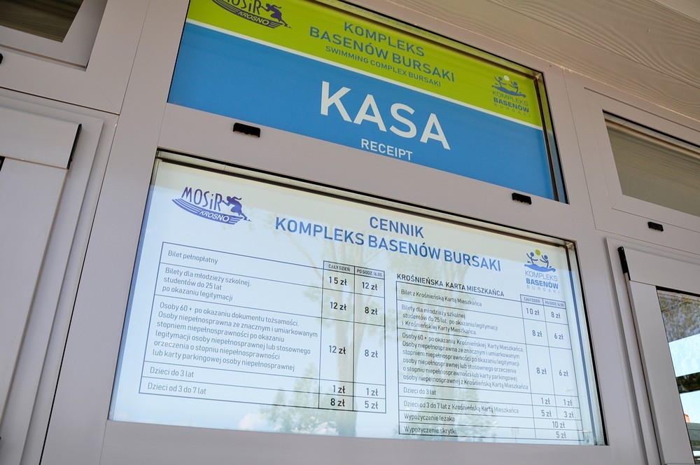 Basen MOSiR Krosno. Fot. Piotr Dymiński