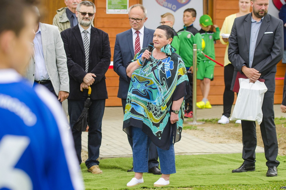 Otwarto nowe boisko na Guzikówce. Fot. Karol Słomka