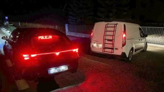 Finał brawurowej jazdy w Szebniach.