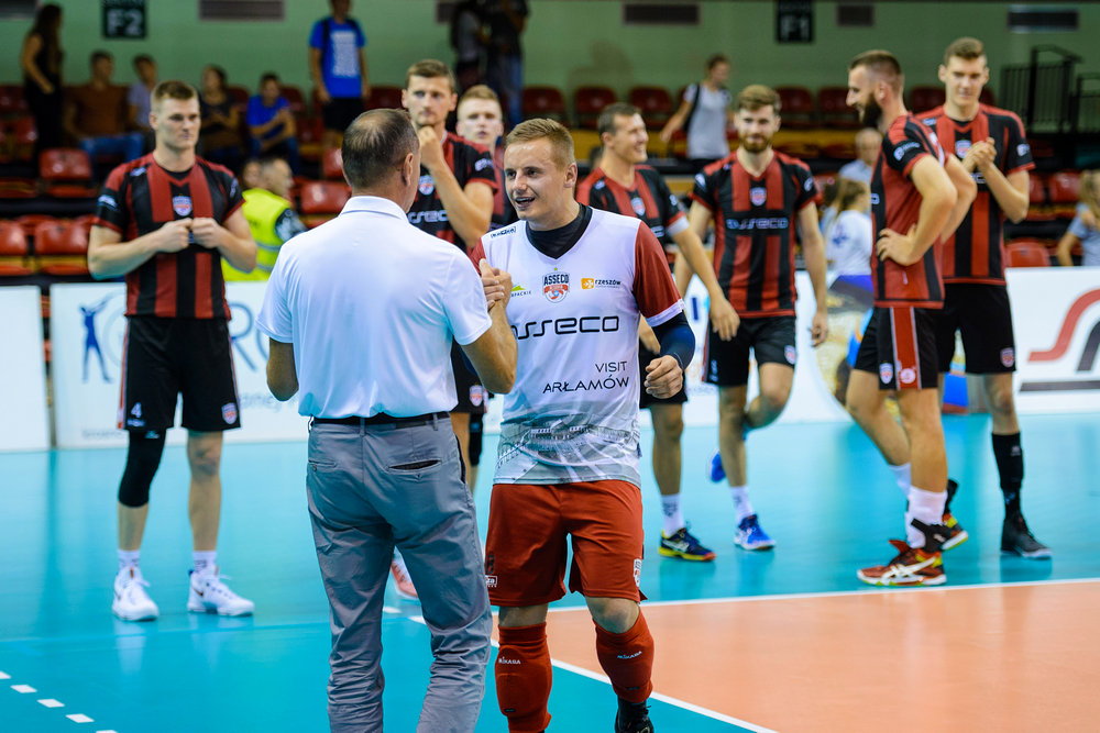 Asseco Resovia - All Stars Rep. Czeskiej. Fot. Łukasz Jaracz