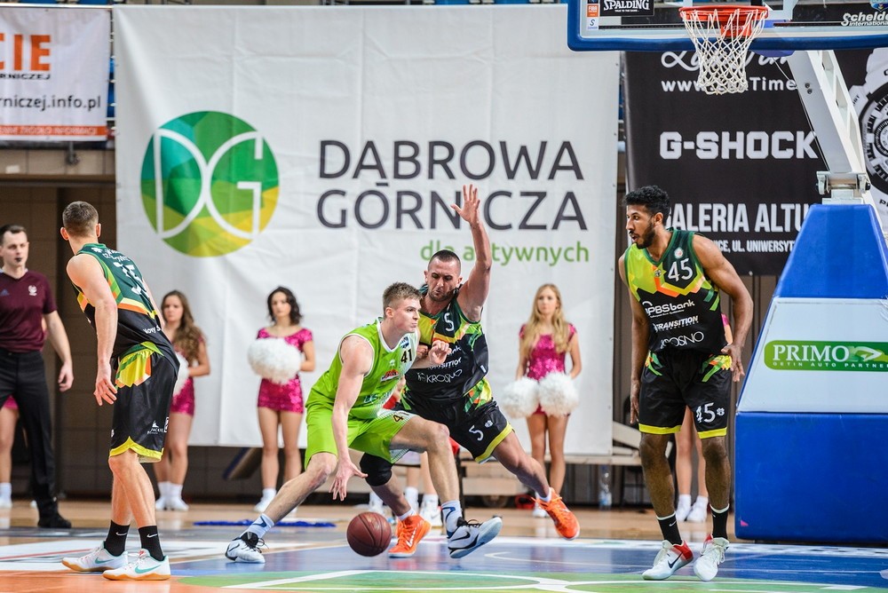 MKS Dąbrowa Górnicza - Miasto Szkła Krosno. Fot. Marek Marczak