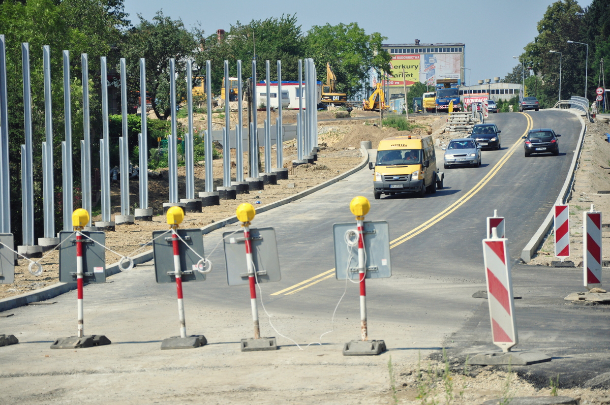 Wiadukt południowy na DK28 otwarty