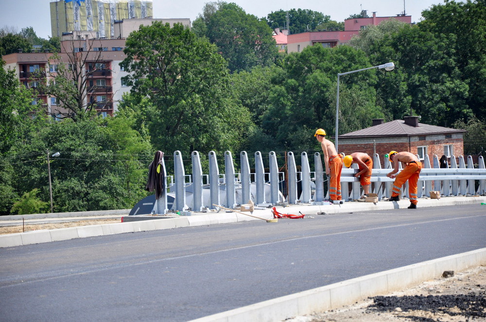 Nowy odcinek DK28. Pierwszy wiadukt blisko finału