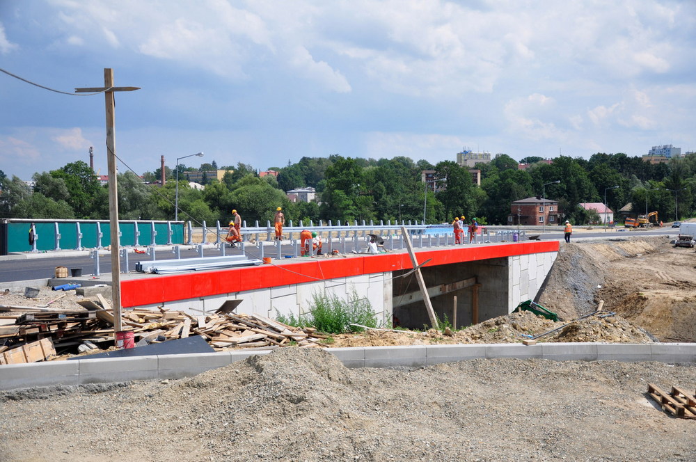 Nowy odcinek DK28. Pierwszy wiadukt blisko finału
