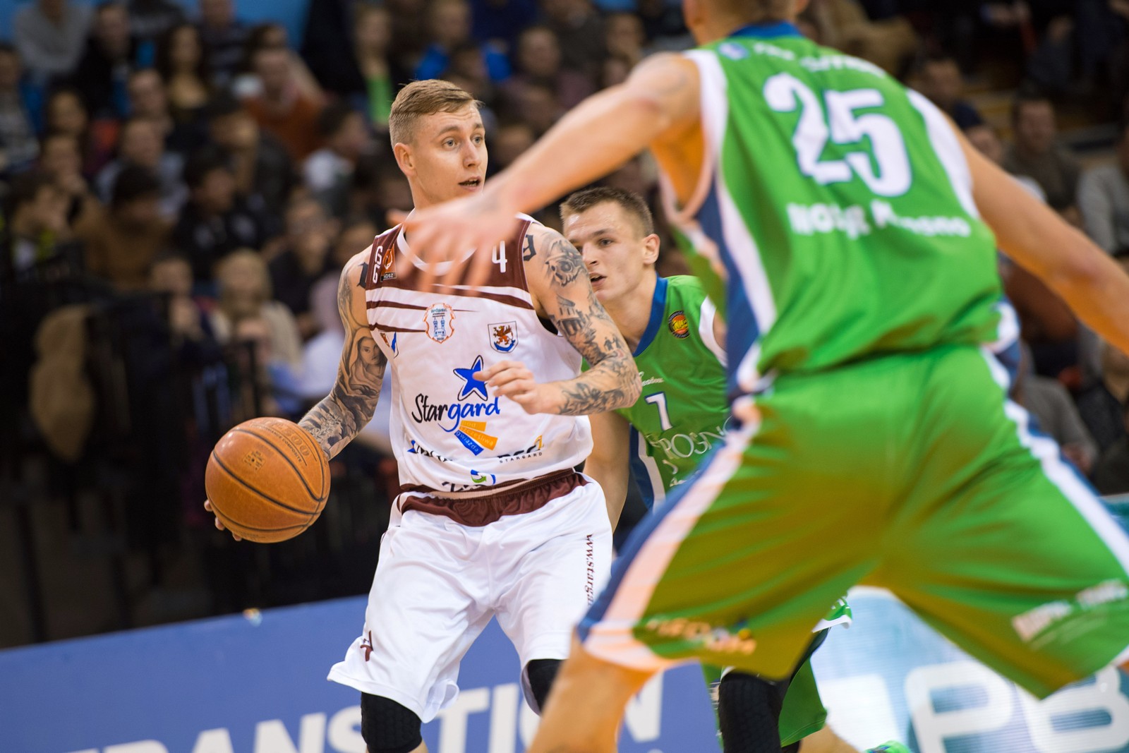 MOSiR PBS Bank KHS Krosno - KS Spójnia Stargard Szczeciński Fot. Łukasz Jaracz