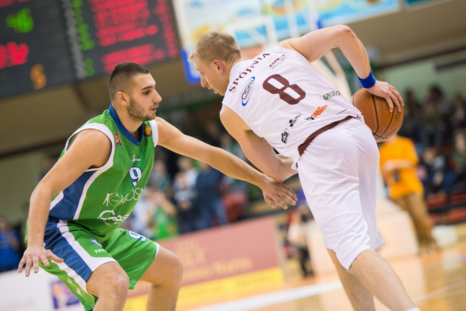 MOSiR PBS Bank KHS Krosno - KS Spójnia Stargard Szczeciński Fot. Łukasz Jaracz
