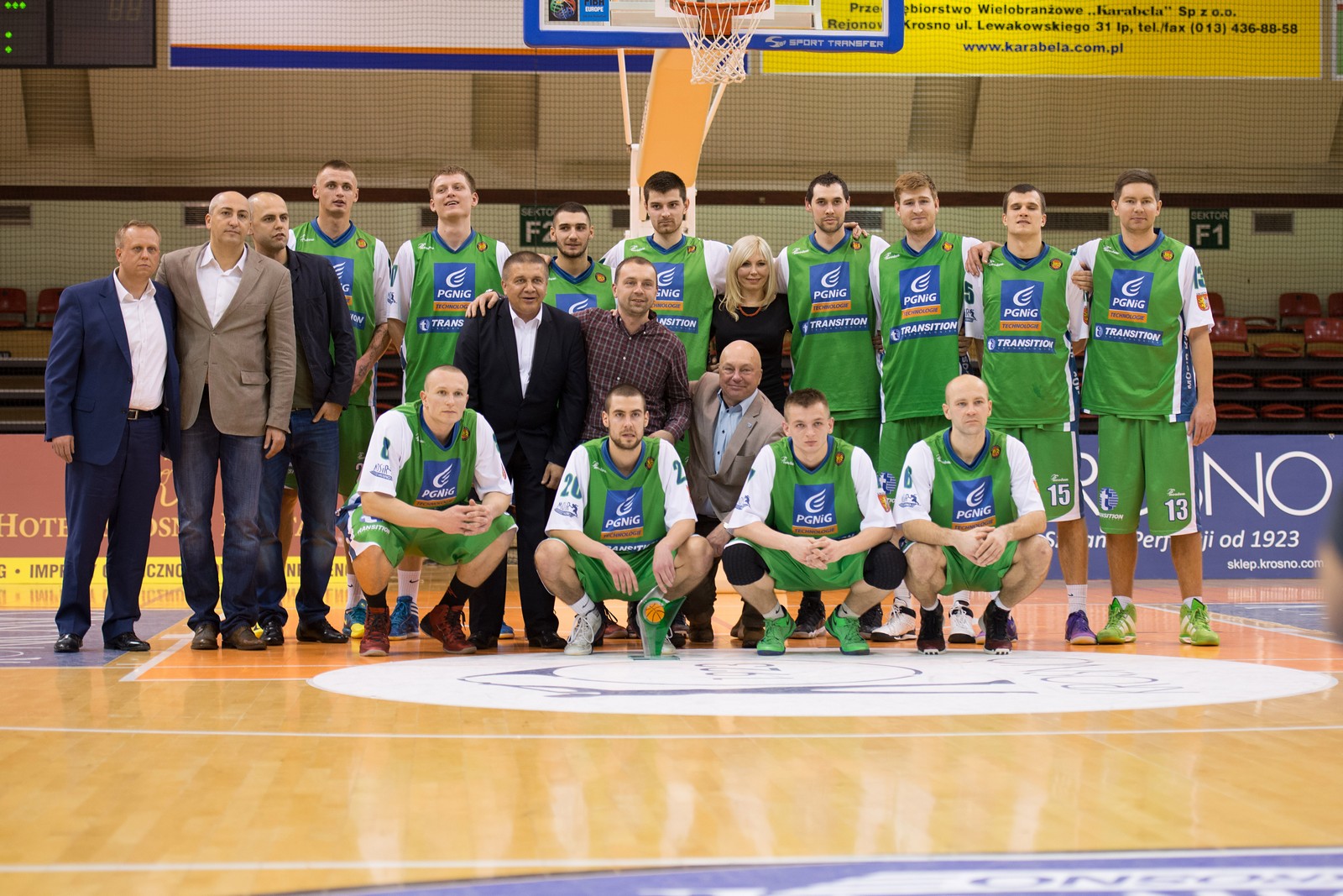 MOSiR PBS Bank KHS Krosno - KS Spójnia Stargard Szczeciński Fot. Łukasz Jaracz