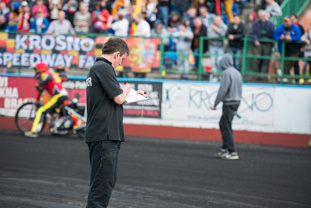ŻUŻEL: KSM Krosno - Kolejarz Opole fot. Łukasz Jaracz