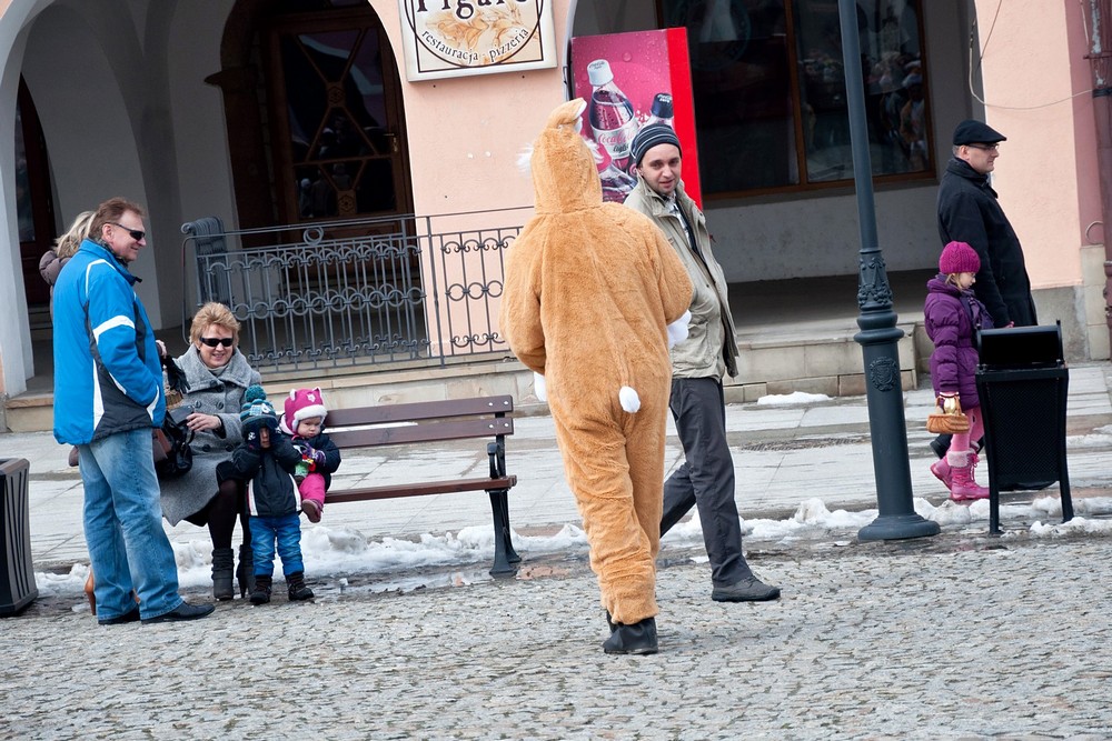 Wielkanocny stół na Rynku Fot. Łukasz Jaracz