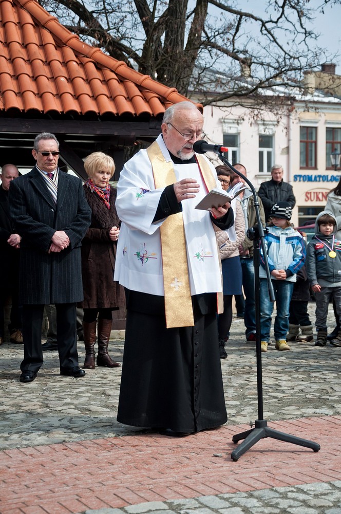 Wielkanocny stół na Rynku Fot. Łukasz Jaracz