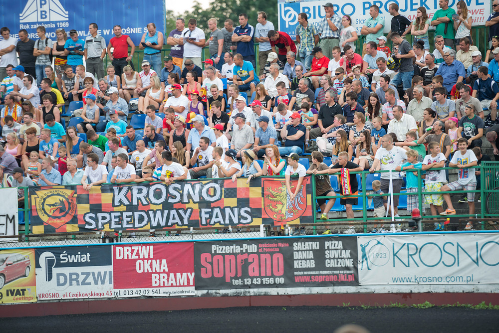 ŻUŻEL : KSM Krosno - Speedway Wanda Instal Kraków fot. Łukasz Jaracz