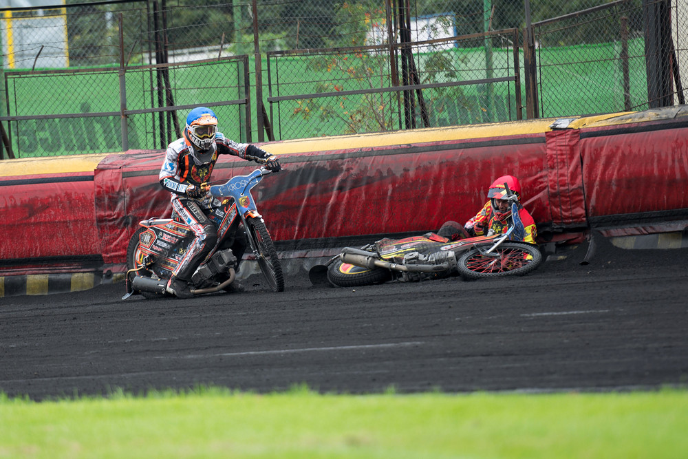 ŻUŻEL : KSM Krosno - Speedway Wanda Instal Kraków fot. Łukasz Jaracz