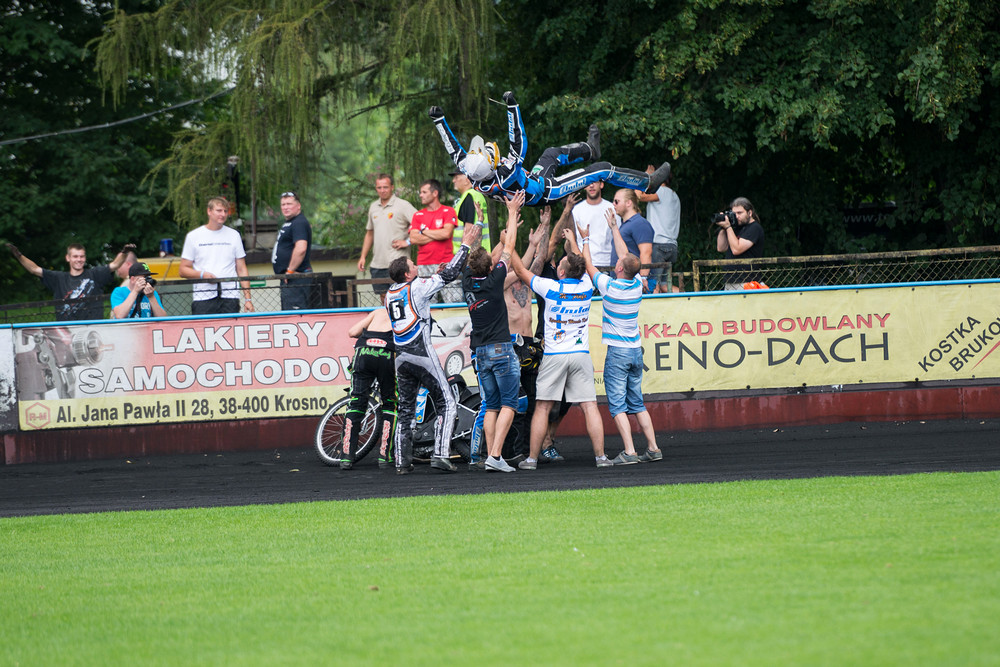 ŻUŻEL : KSM Krosno - Speedway Wanda Instal Kraków fot. Łukasz Jaracz