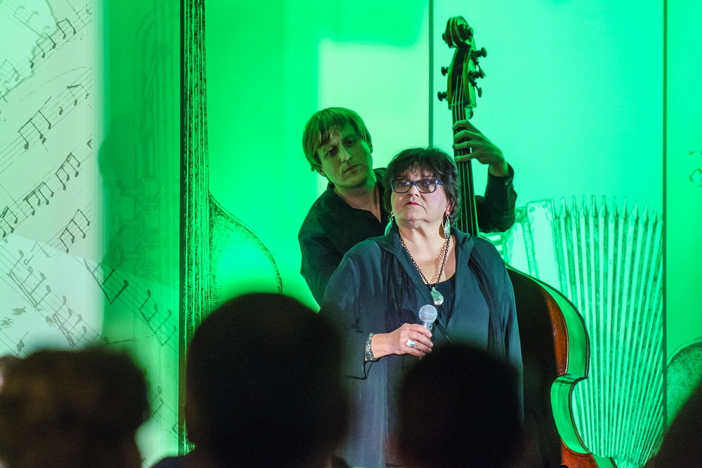 Recital Elżbiety Adamiak. Fot. Karol Słomka