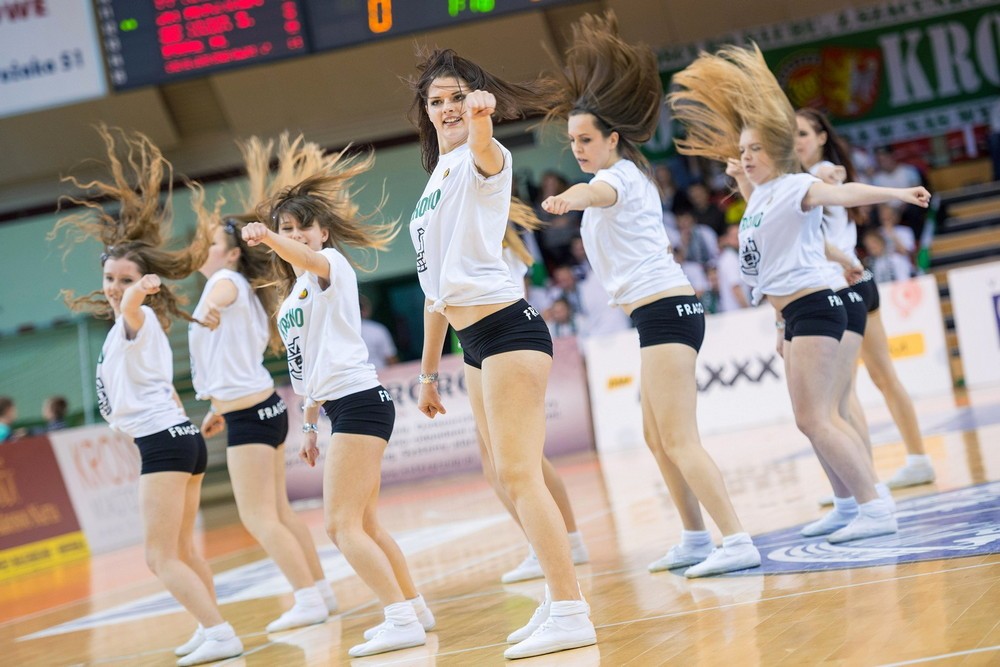 Fragolin Cheerleaders Krosno. Fot. Łukasz Jaracz