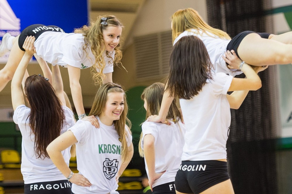 Fragolin Cheerleaders Krosno. Fot. Łukasz Jaracz