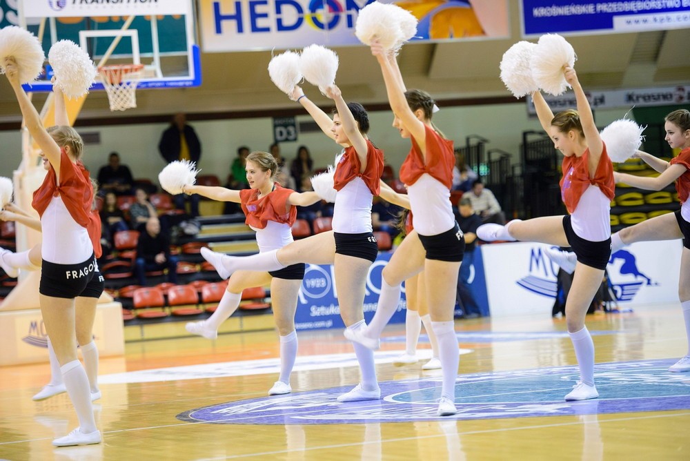 Fragolin Cheerleaders Krosno. Fot. Łukasz Jaracz