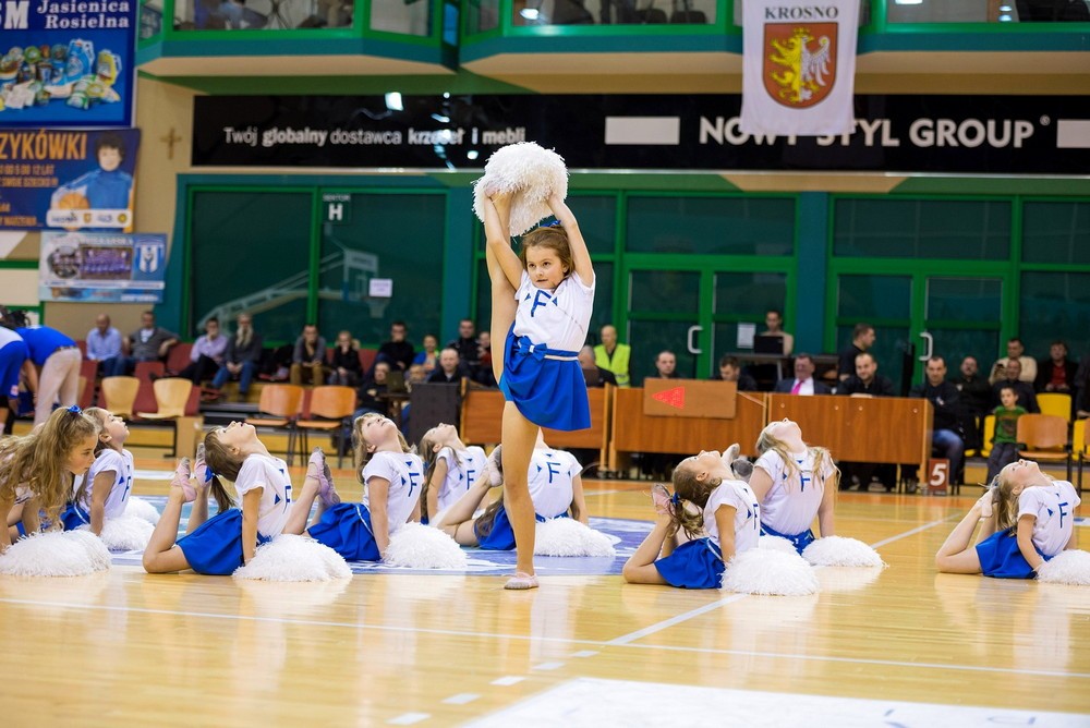 Fragolin Cheerleaders Krosno. Fot. Łukasz Jaracz