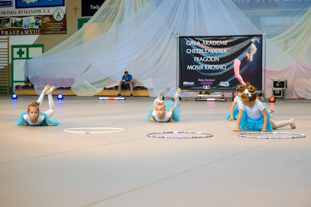 Gala Akademii Cheerleaderek Fragolin. Fot. Łukasz Jaracz