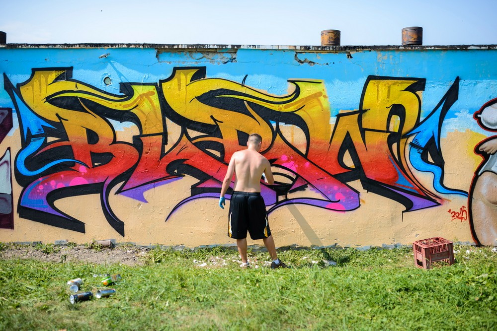 Graffiti Jam Krosno 2015. Fot. Łukasz Jaracz