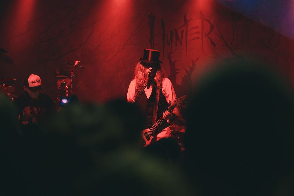 Koncert zespołu HUNTER w Rock Klub Iron. Fot. Łukasz Jaracz