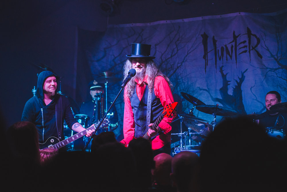 Koncert zespołu HUNTER w Rock Klub Iron. Fot. Łukasz Jaracz
