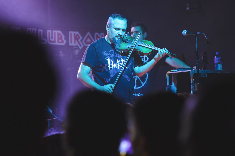 Koncert zespołu HUNTER w Rock Klub Iron. Fot. Łukasz Jaracz