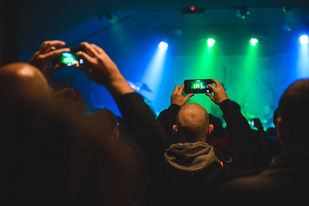 Koncert zespołu HUNTER w Rock Klub Iron. Fot. Łukasz Jaracz