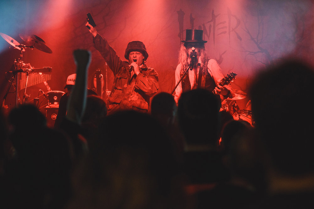 Koncert zespołu HUNTER w Rock Klub Iron. Fot. Łukasz Jaracz