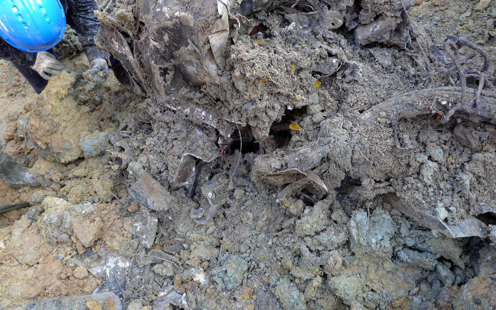 Bombowiec pod Krosnem. Fot. Marek Gransicki