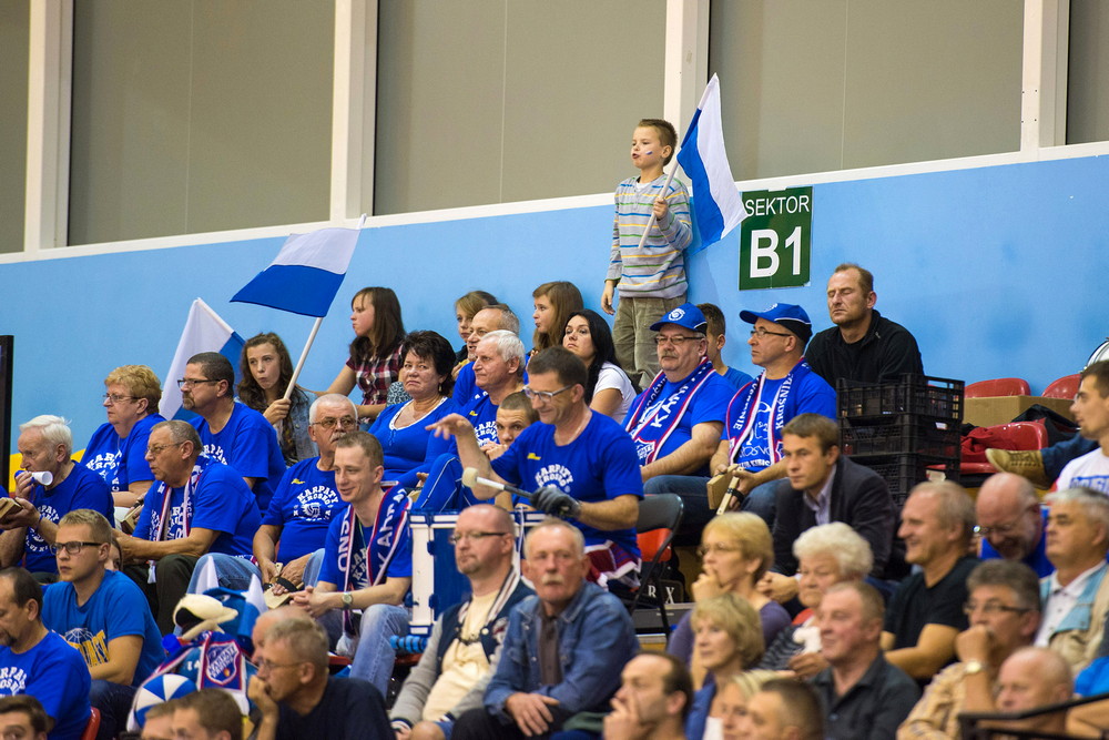 AZS PWSZ Karpaty MOSiR KHS Krosno 2:3 Budowlani Toruń. Fot Łukasz Jaracz