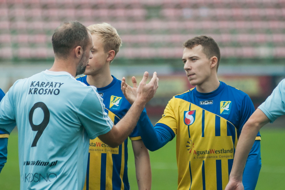 Karpaty Krosno 2:2 Avia Świdnik. Fot. Tomek Jerzak