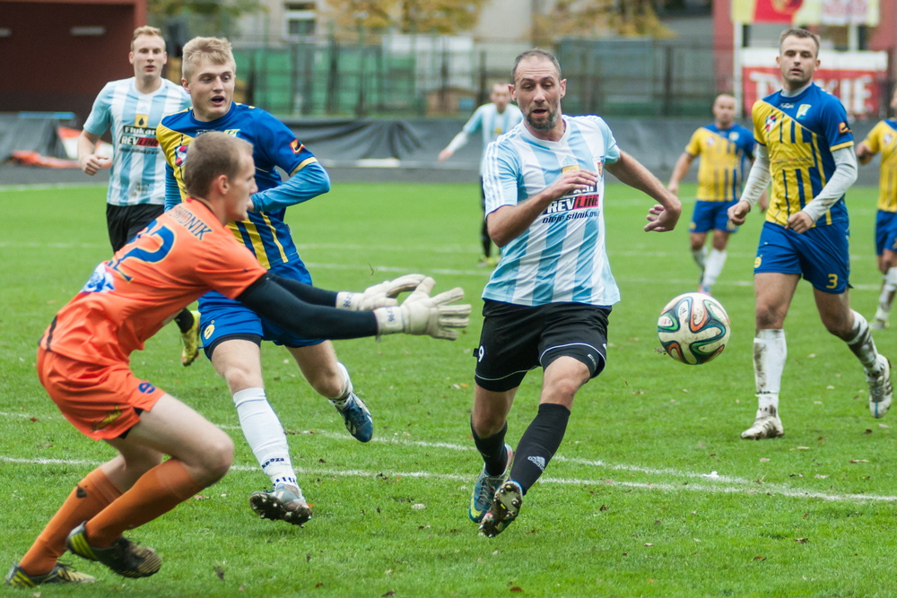 Karpaty Krosno 2:2 Avia Świdnik. Fot. Tomek Jerzak