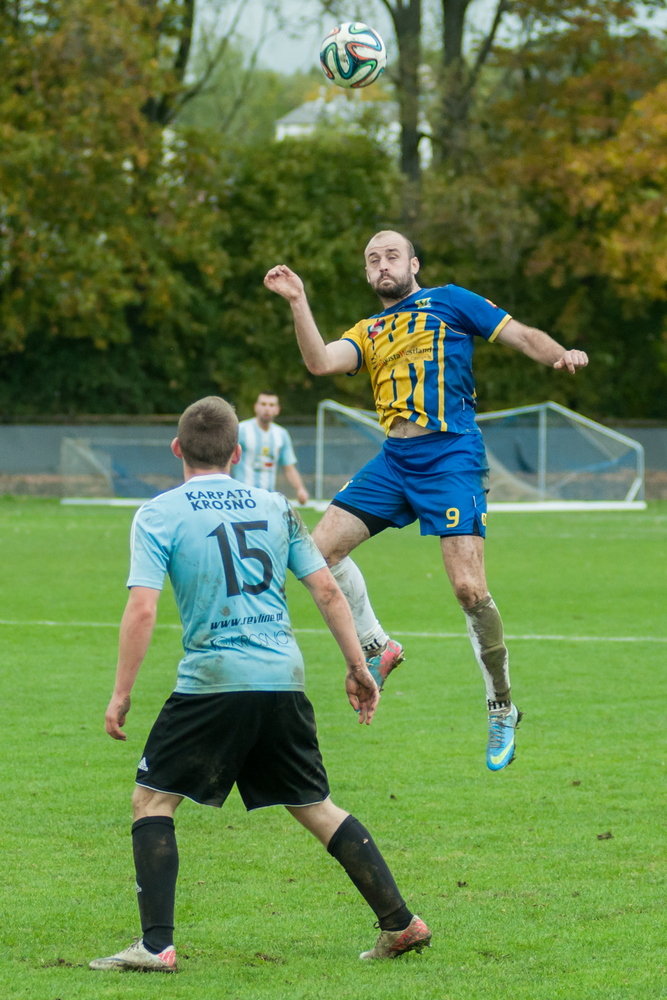 Karpaty Krosno 2:2 Avia Świdnik. Fot. Tomek Jerzak