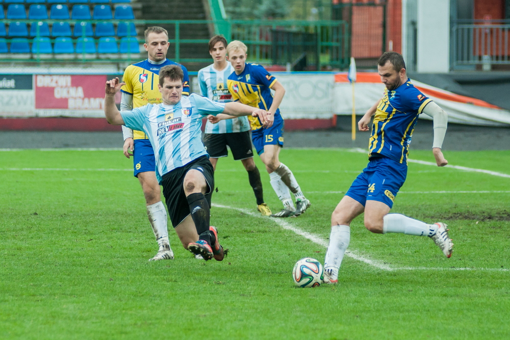 Karpaty Krosno 2:2 Avia Świdnik. Fot. Tomek Jerzak